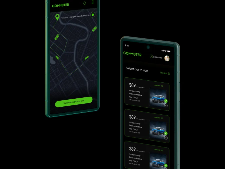 Commuter screenshot